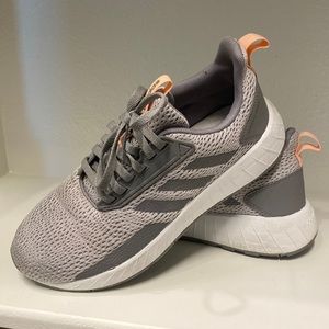 Gray Adidas Cloudfoam Sneakers